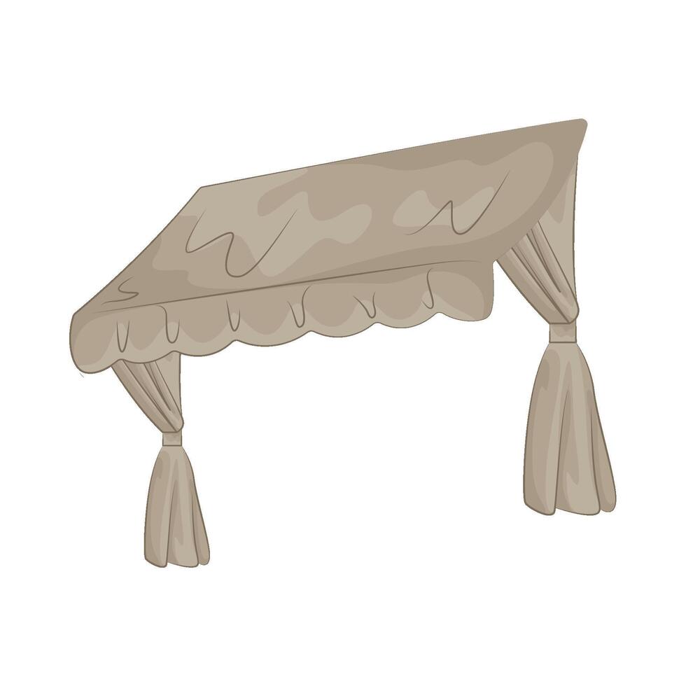 Illustration of canopy vector