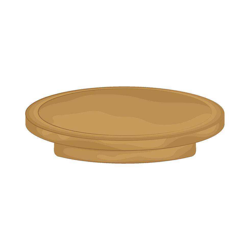 Illustration of cutting board vector