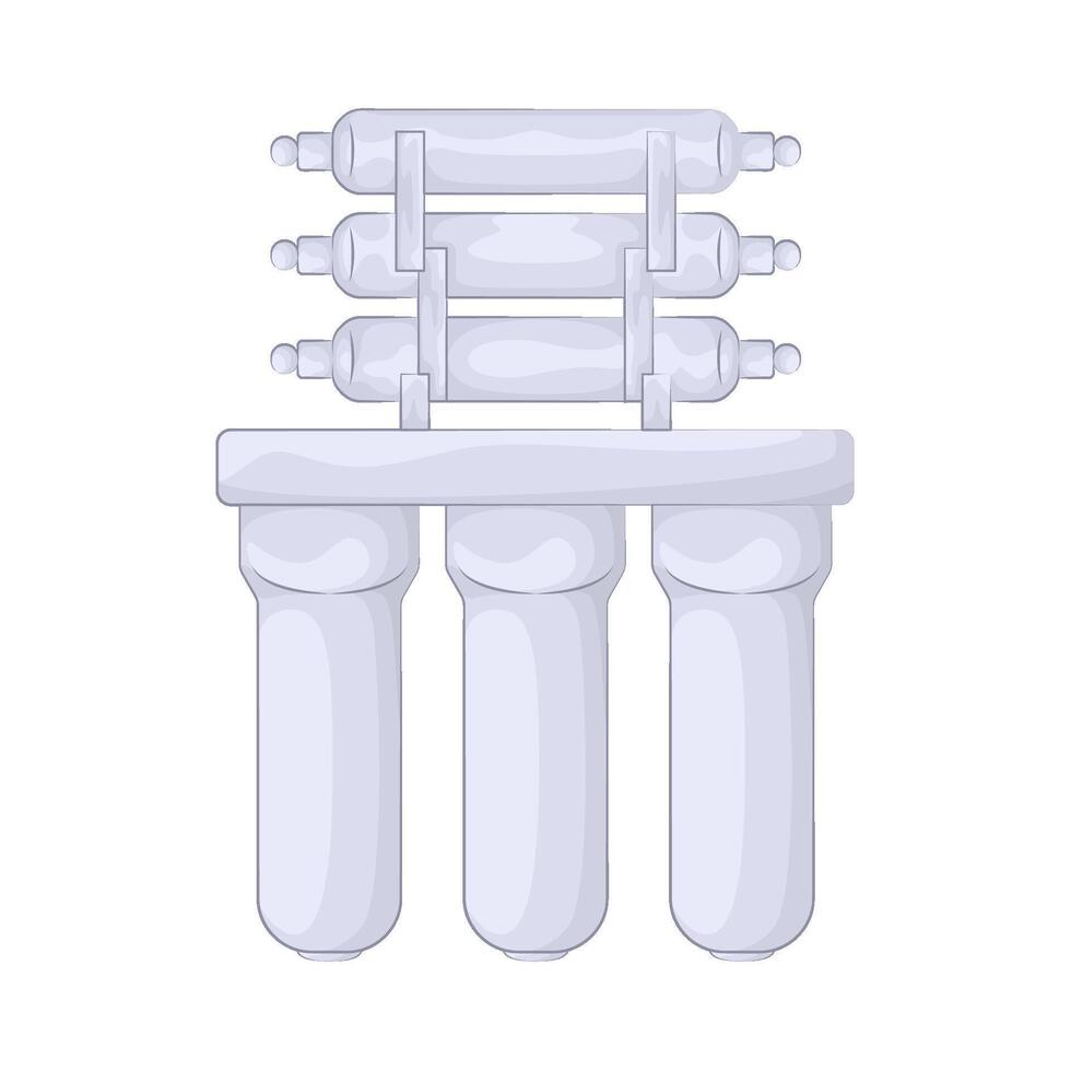 Illustration of water filter vector