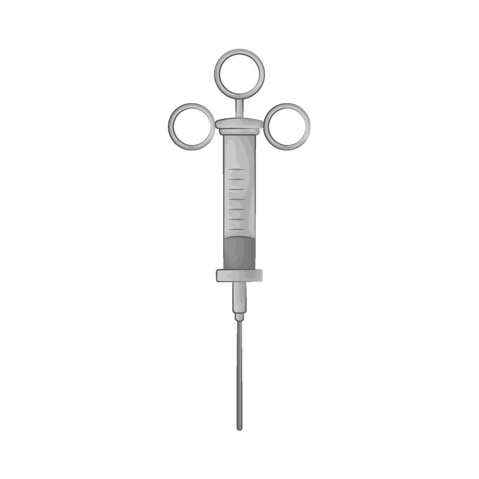 Illustration of syringe vector
