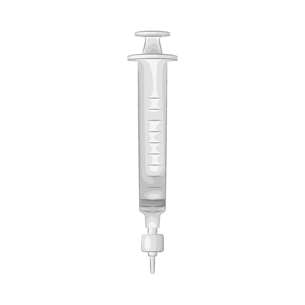Illustration of syringe vector