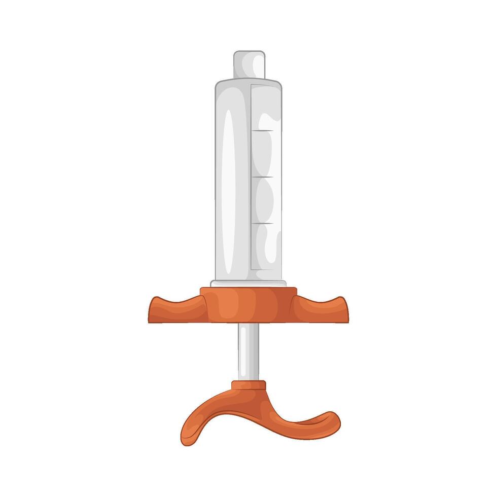 Illustration of syringe vector