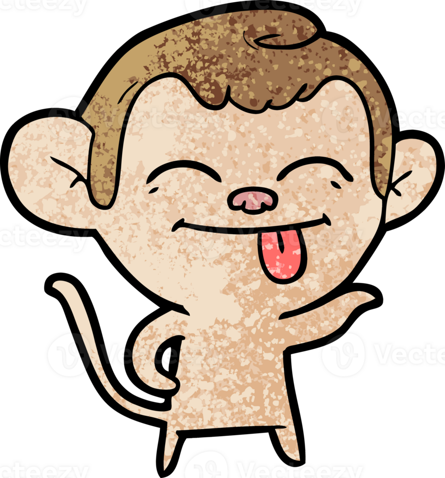funny cartoon monkey drawing png