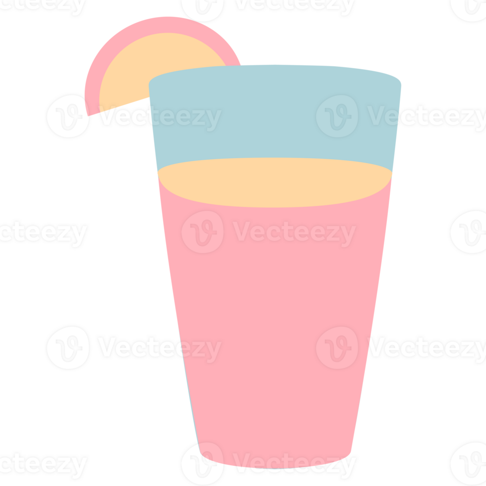 tropical drink drawing png