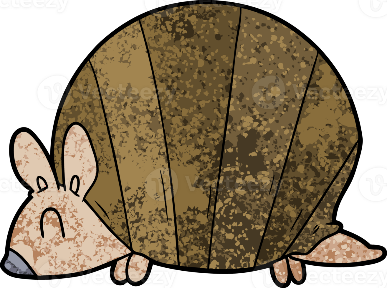 cartoon armadillo drawing png