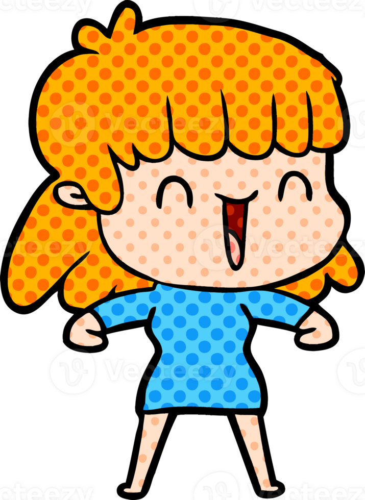 cartoon woman drawing png