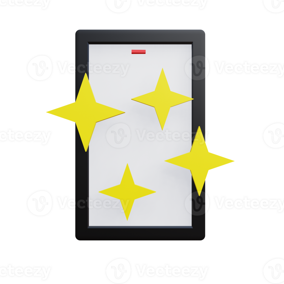 3 D illustration of phone broken icon png