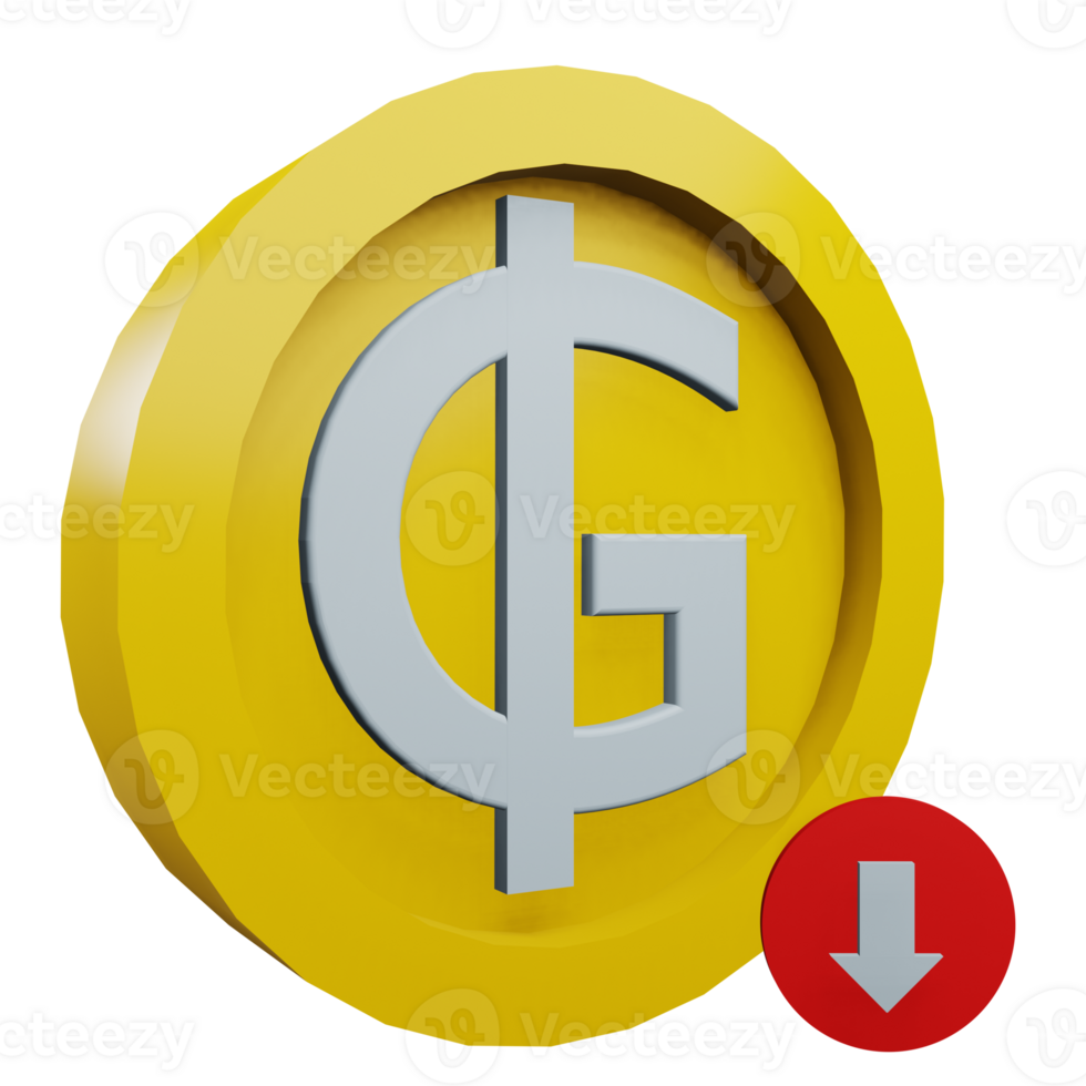 3 D illustration of quarani icon png