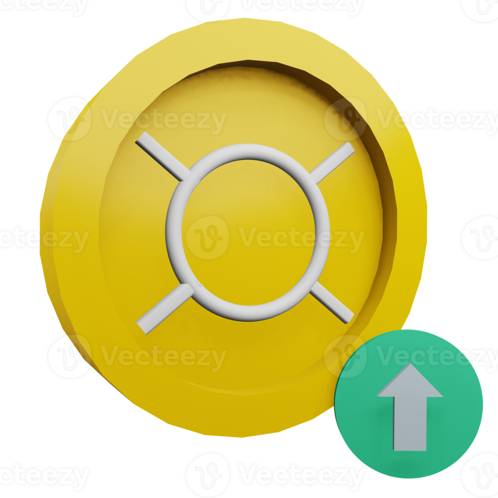 3 D illustration of generic icon png