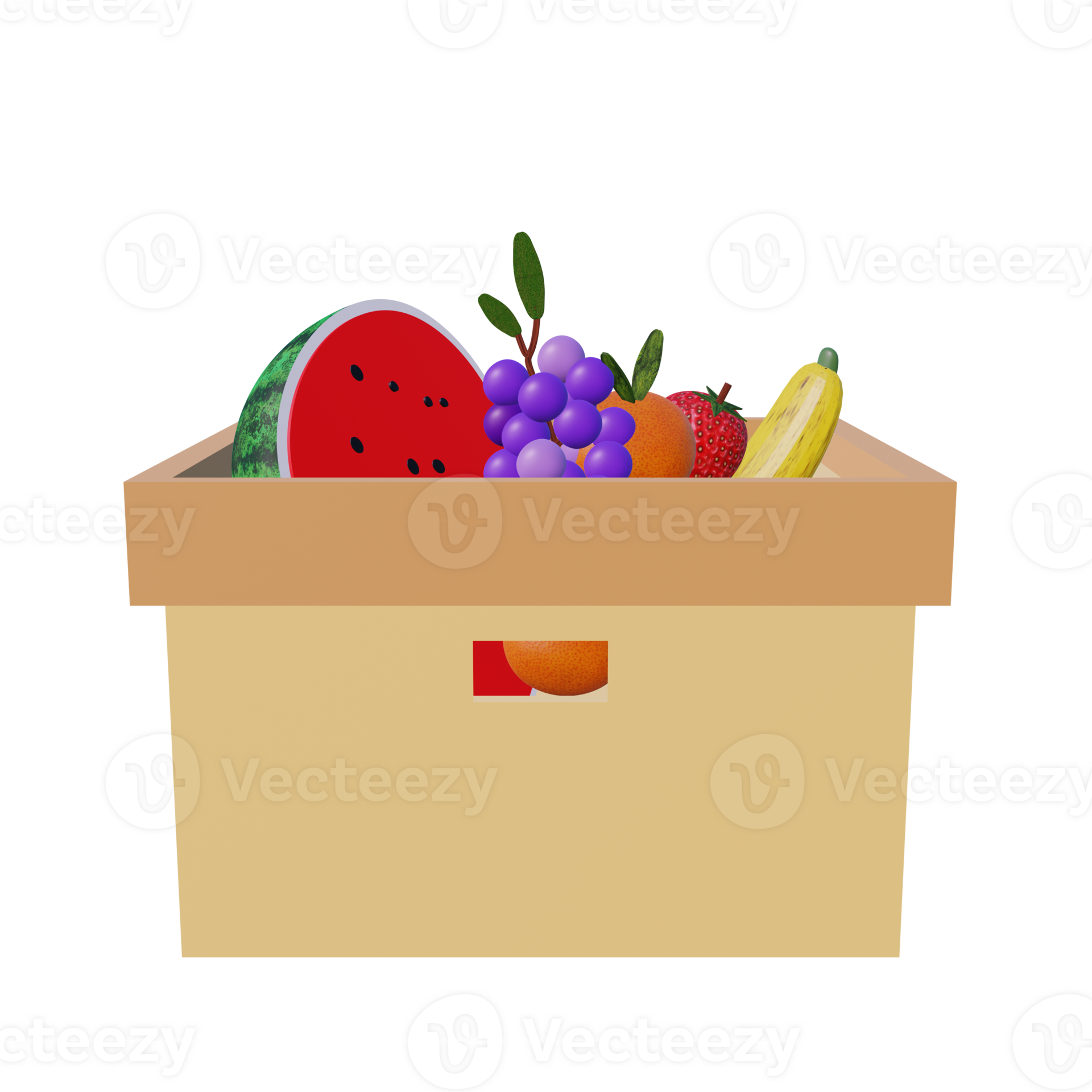 3 d Illustration von Früchte Symbol 46952918 PNG