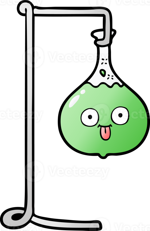 cartoon science experiment drawing png