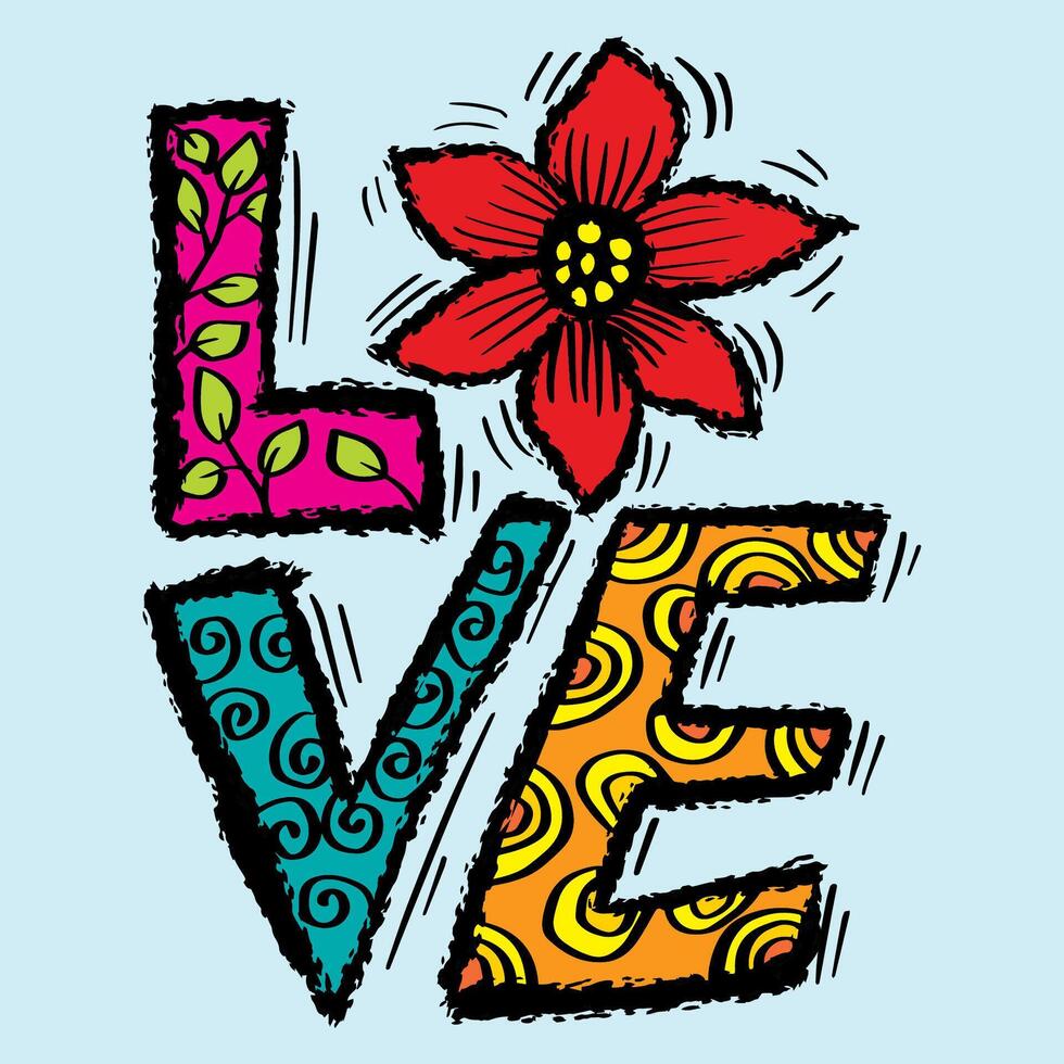 Together we do great things. Hand drawn lettering quote. vector
