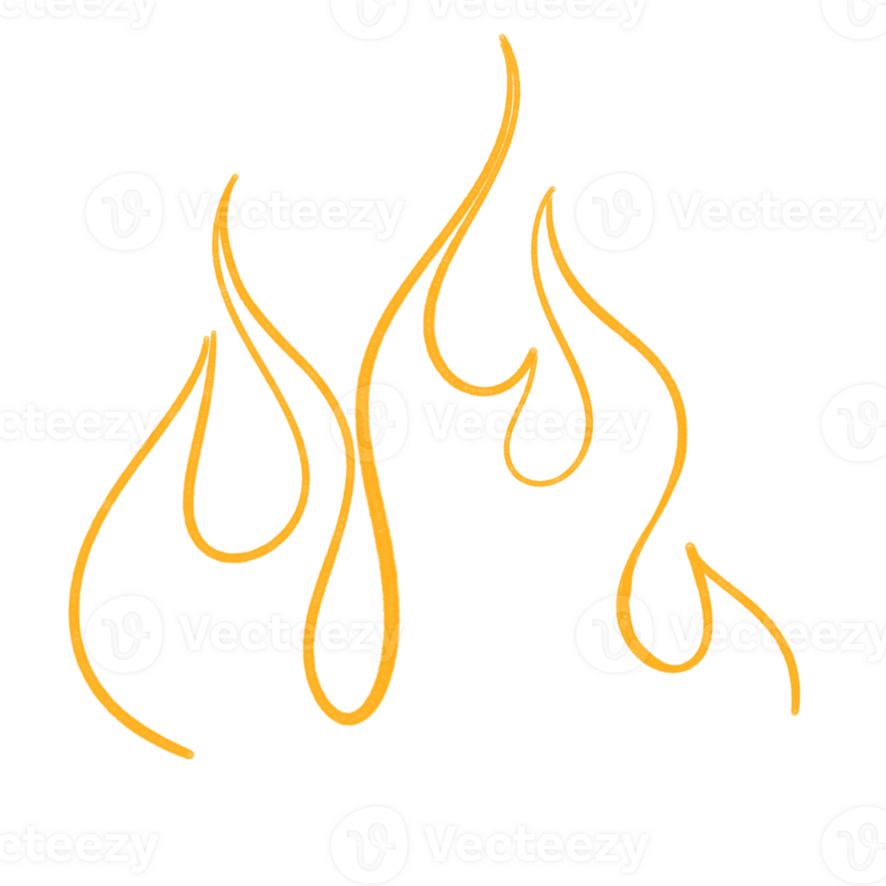 spray flame fire graffiti style element png