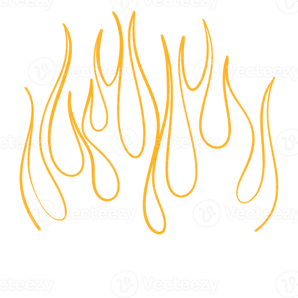 spray flame fire graffiti style element png