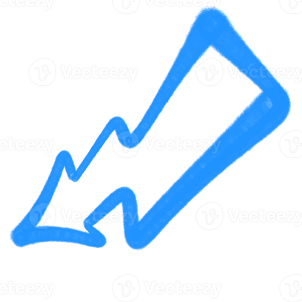 spray arrow graffiti style element png