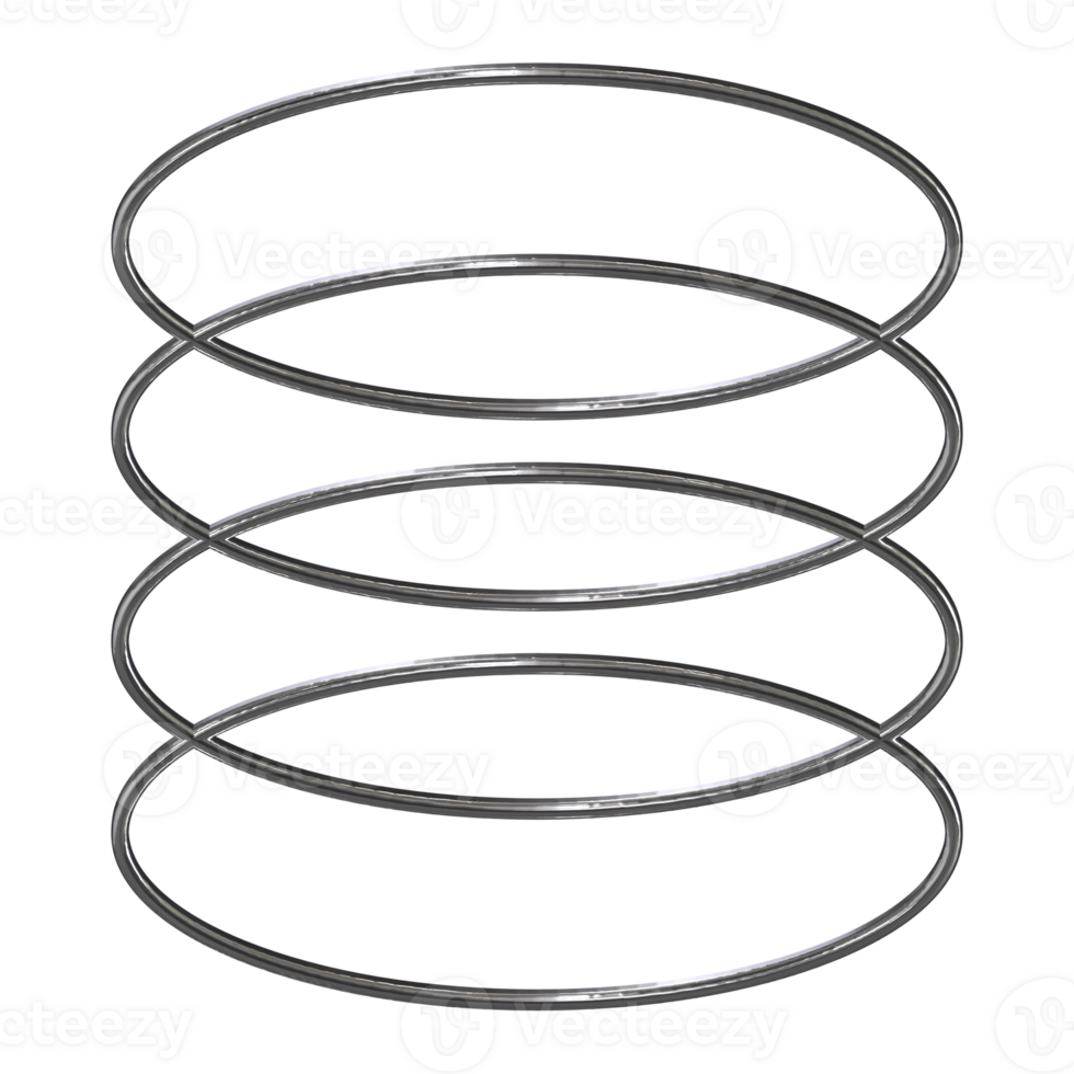 3d chrome Retro futuristic y2k elements png