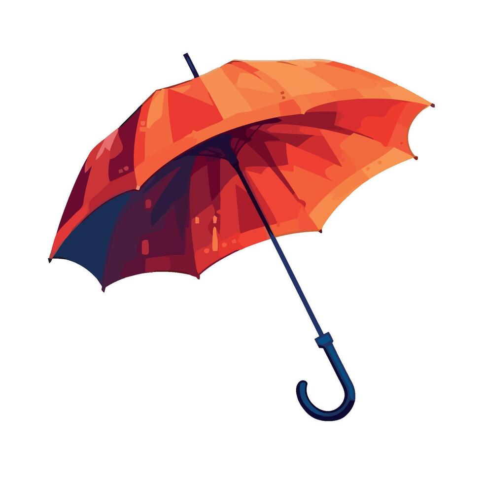 Safe umbrella of weather icon isolated vector