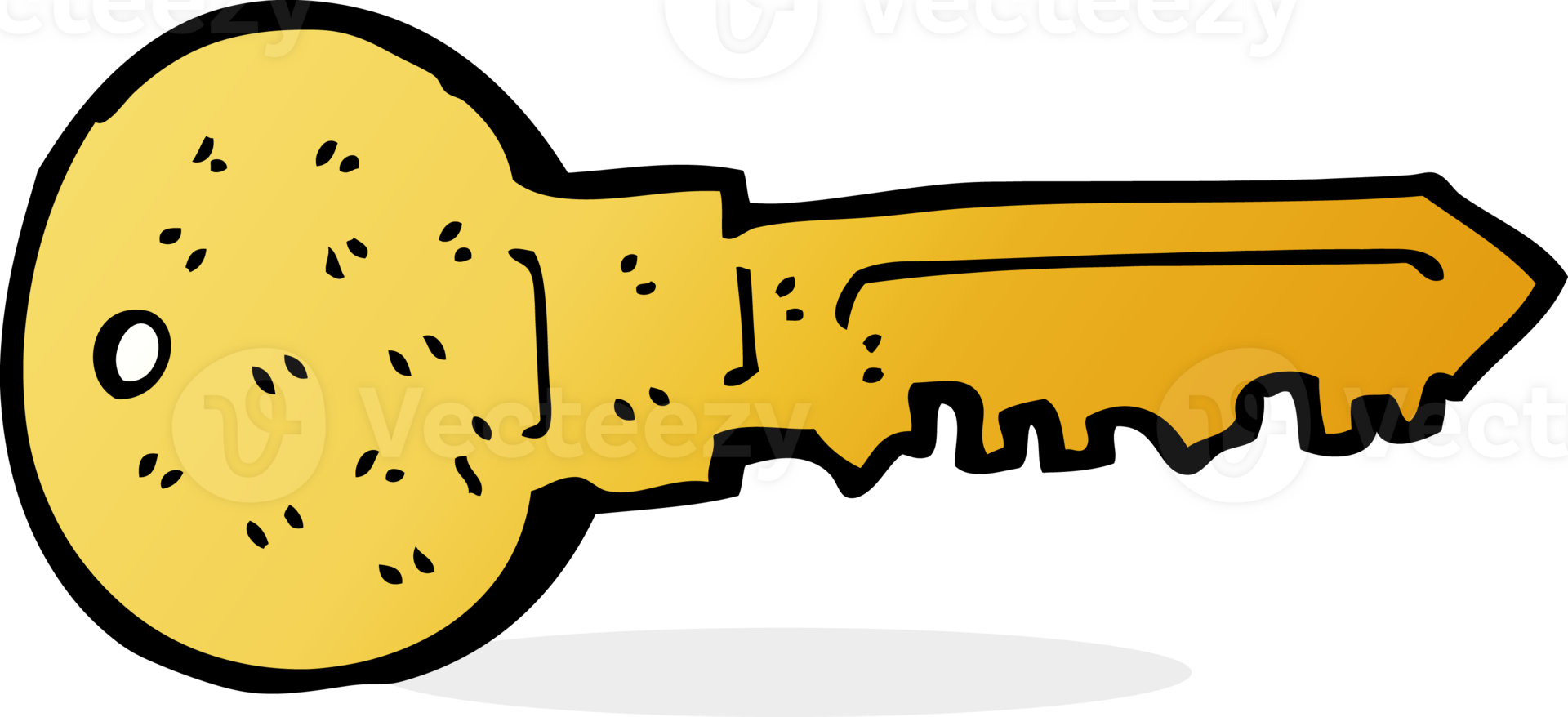 cartoon key drawing png