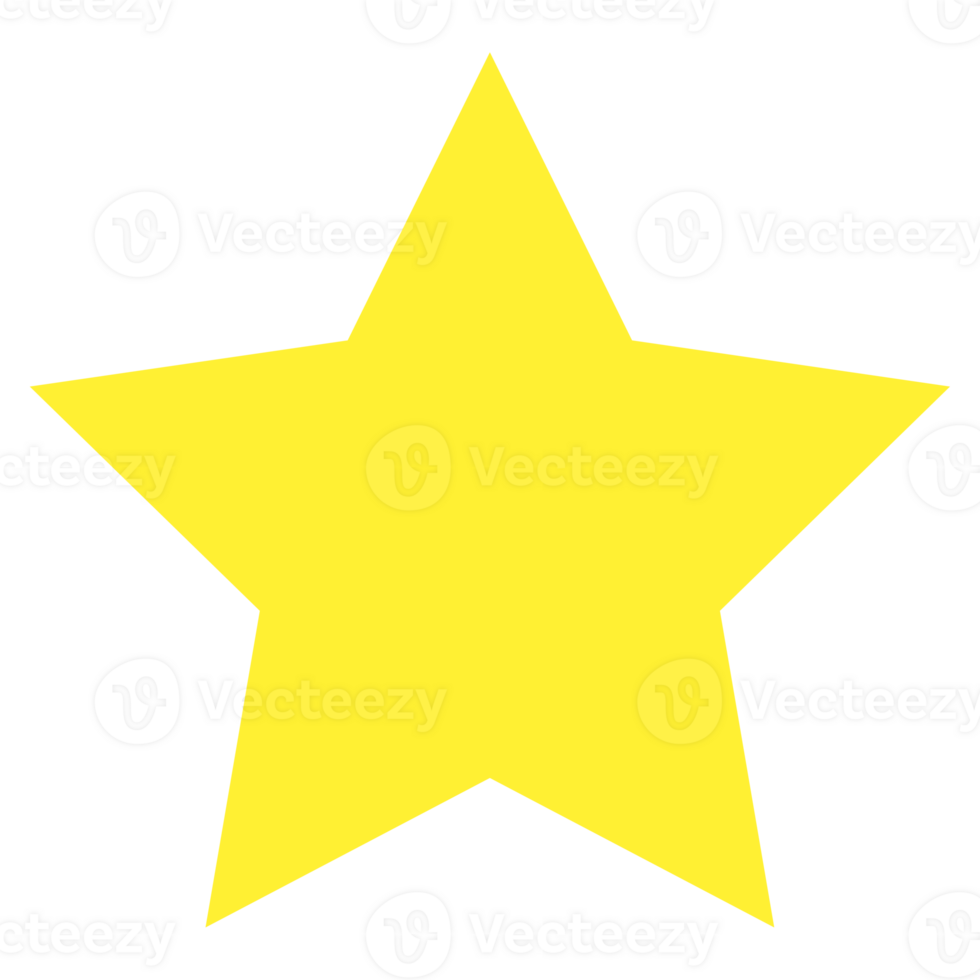star shape drawing png