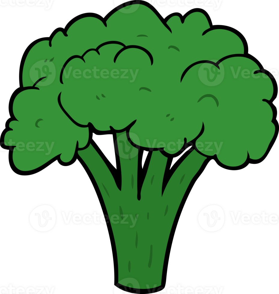 cartoon brocoli drawing png