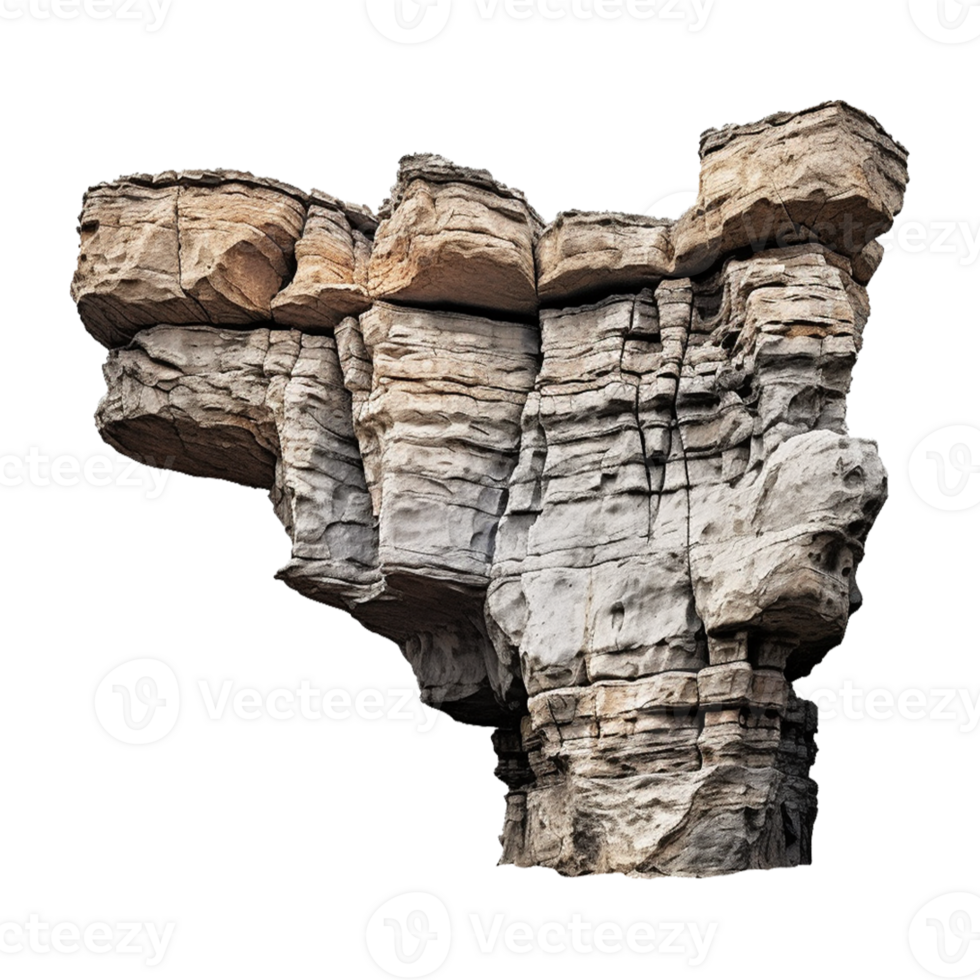 Rock Formation Isolated on Transparent Background png
