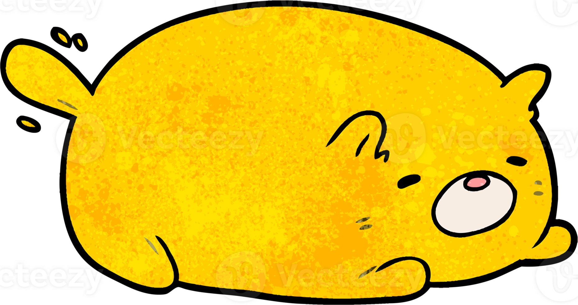 cute cartoon cat drawing png