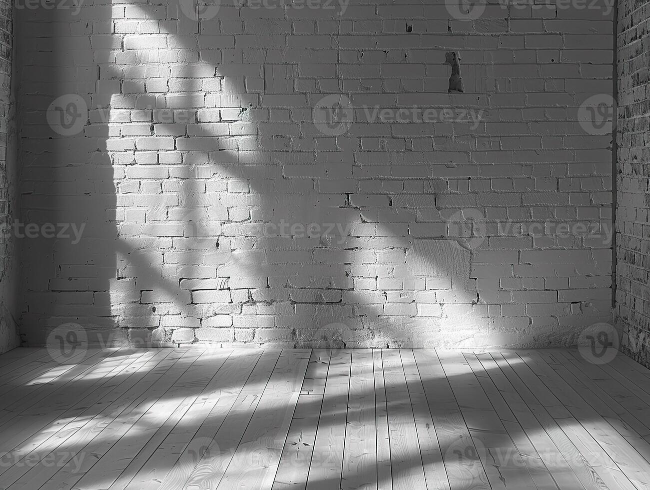 An original background image for design or product presentation, with a play of light and shadow, in light gray tones photo
