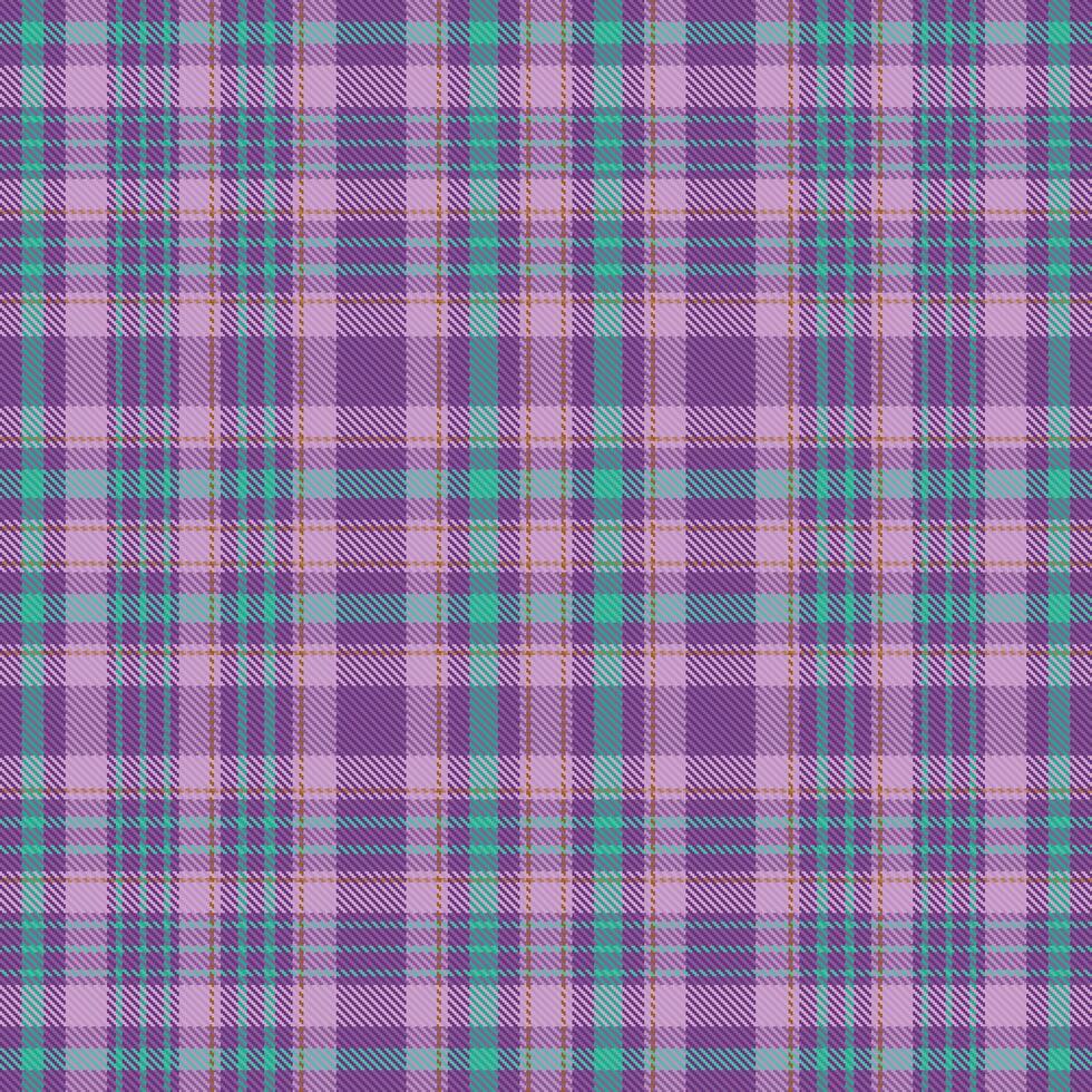 Tartan plaid pattern with texture and summer color. vector