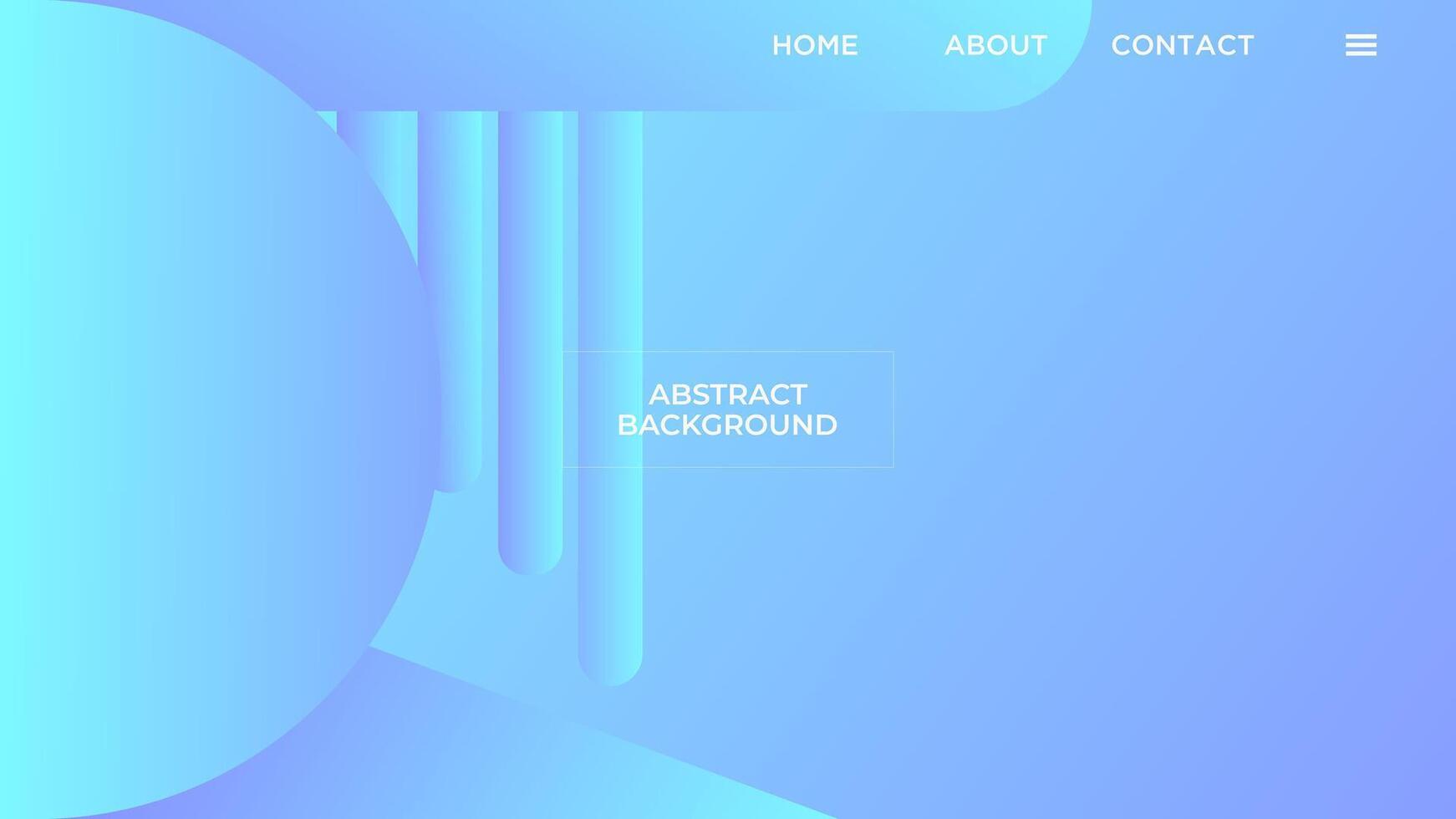 ABSTRACT BLUE GRADIENT BACKGROUND SMOOTH COLORFUL DESIGN WITH GEOMETRIC SHAPES TEMPLATE GOOD FOR MODERN WEBSITE, WALLPAPER, COVER DESIGN vector