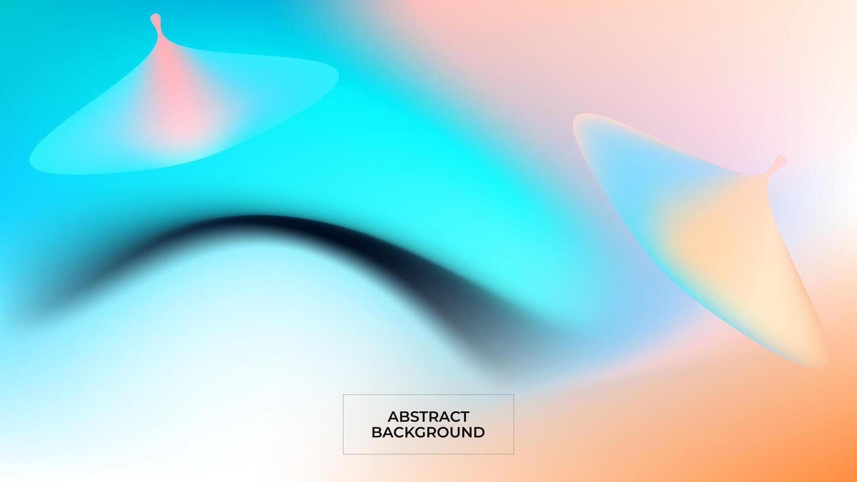 ABSTRACT BACKGROUND ELEGANT GRADIENT MESH SMOOTH LIQUID COLORFUL DESIGN TEMPLATE GOOD FOR MODERN WEBSITE, WALLPAPER, COVER DESIGN vector