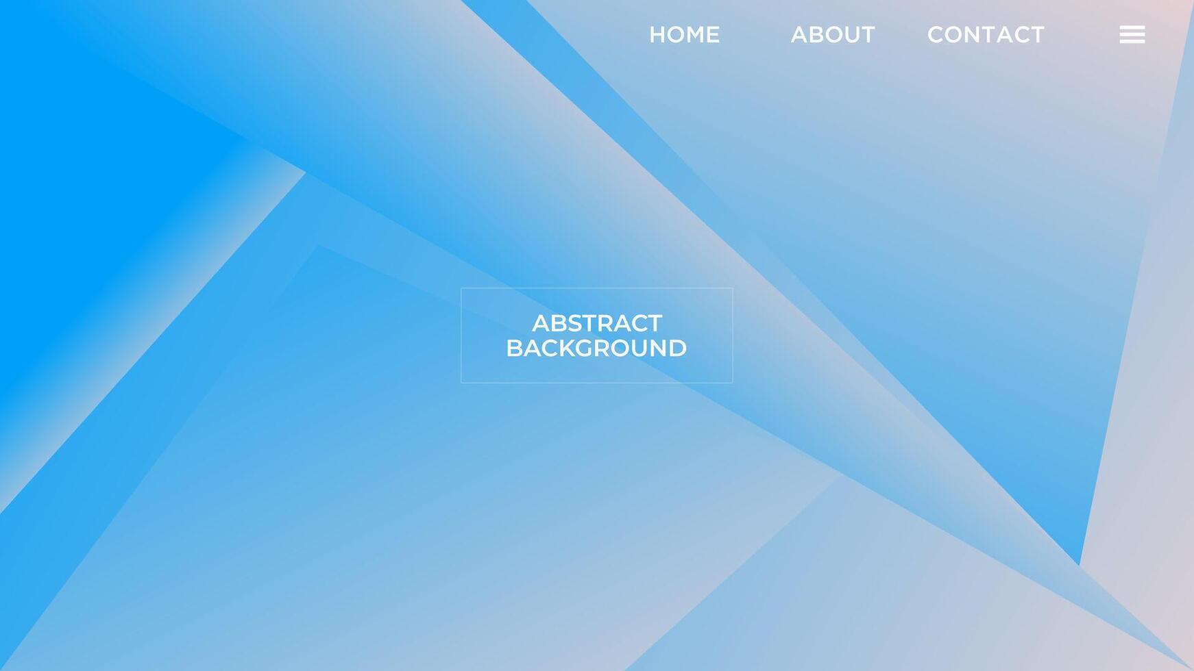 ABSTRACT BLUE GRADIENT BACKGROUND SMOOTH COLORFUL DESIGN WITH GEOMETRIC SHAPES TEMPLATE GOOD FOR MODERN WEBSITE, WALLPAPER, COVER DESIGN vector