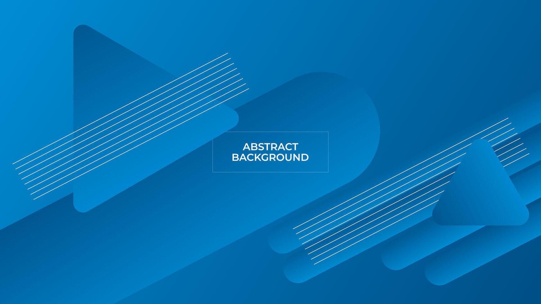 ABSTRACT BLUE GRADIENT BACKGROUND SMOOTH COLORFUL DESIGN WITH GEOMETRIC SHAPES TEMPLATE GOOD FOR MODERN WEBSITE, WALLPAPER, COVER DESIGN vector