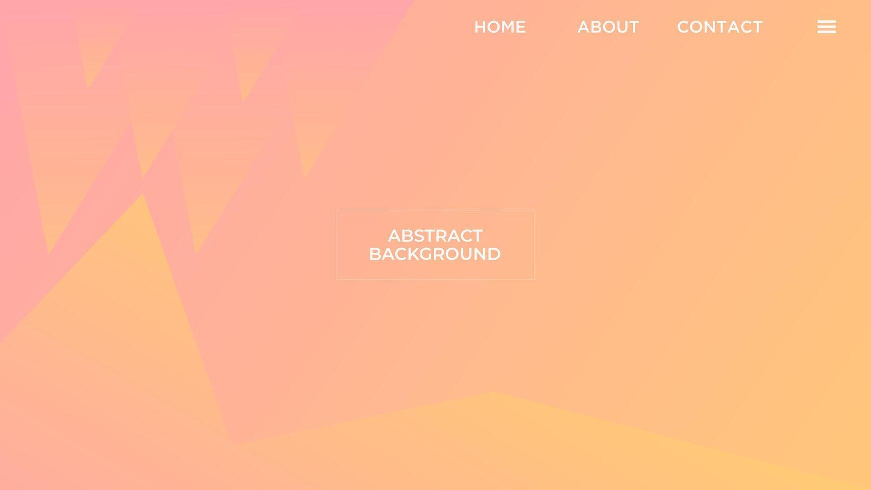 ABSTRACT SOFT ORANGE GRADIENT BACKGROUND SMOOTH COLORFUL DESIGN WITH GEOMETRIC SHAPES TEMPLATE GOOD FOR MODERN WEBSITE, WALLPAPER, COVER DESIGN vector