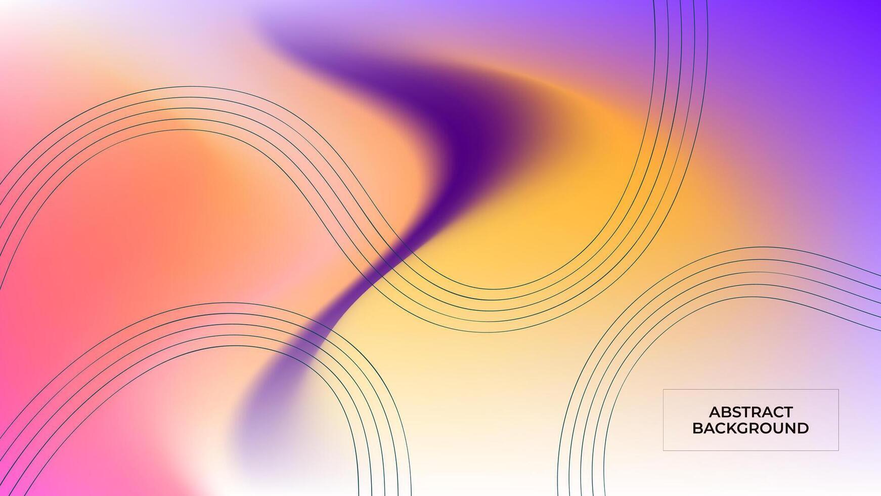 ABSTRACT BACKGROUND ELEGANT GRADIENT MESH SMOOTH LIQUID COLORFUL DESIGN WITH WWAVY LINES TEMPLATE GOOD FOR MODERN WEBSITE, WALLPAPER, COVER DESIGN vector