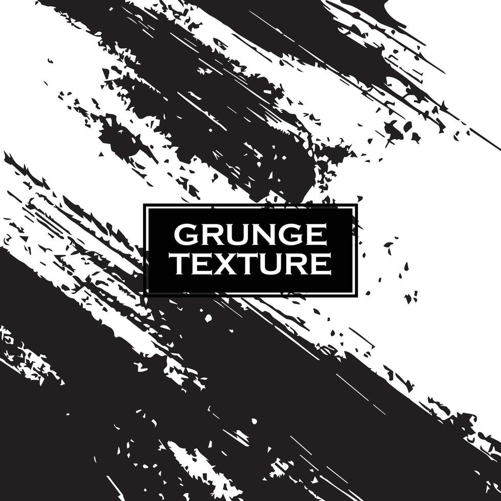 Grungy or Grunge Brush Effect Background vector