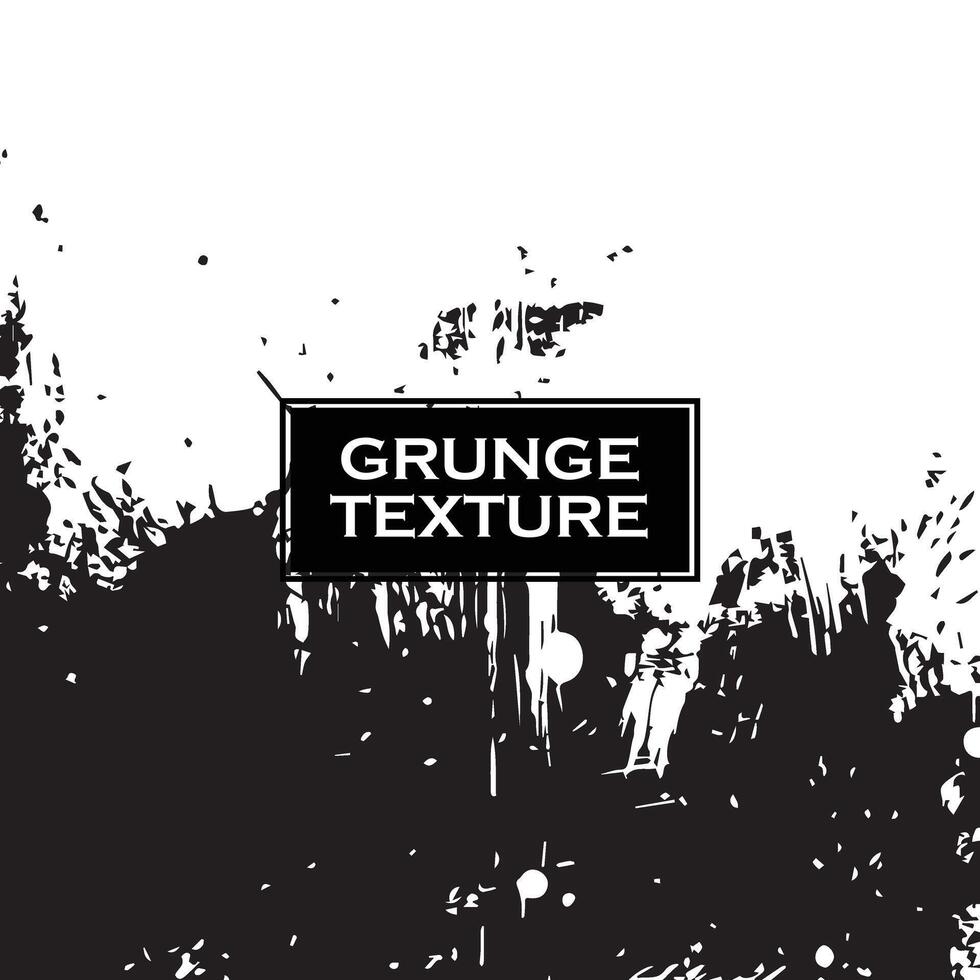 Grungy or Grunge Brush Effect Background vector