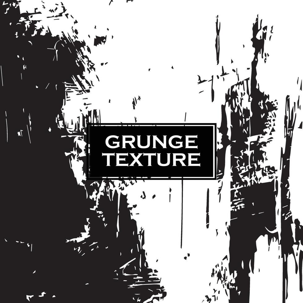 Grungy or Grunge Brush Effect Background vector