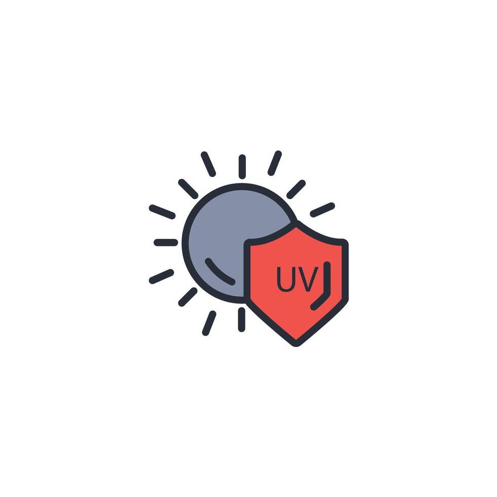 protection icon. .Editable stroke.linear style sign for use web design,logo.Symbol illustration. vector