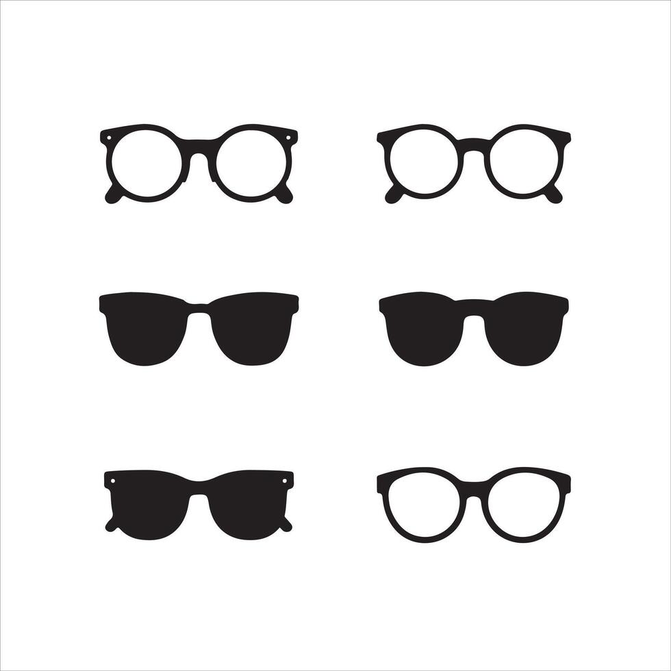 sunglasses Stock black vector