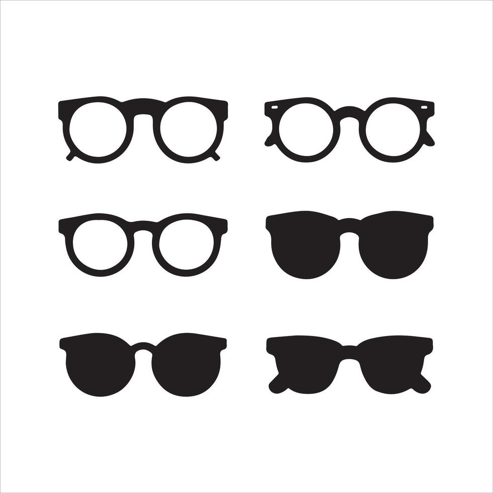 sunglasses Stock black vector