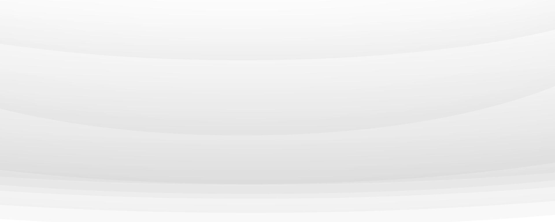 Smooth Abstract White Wave Design vector