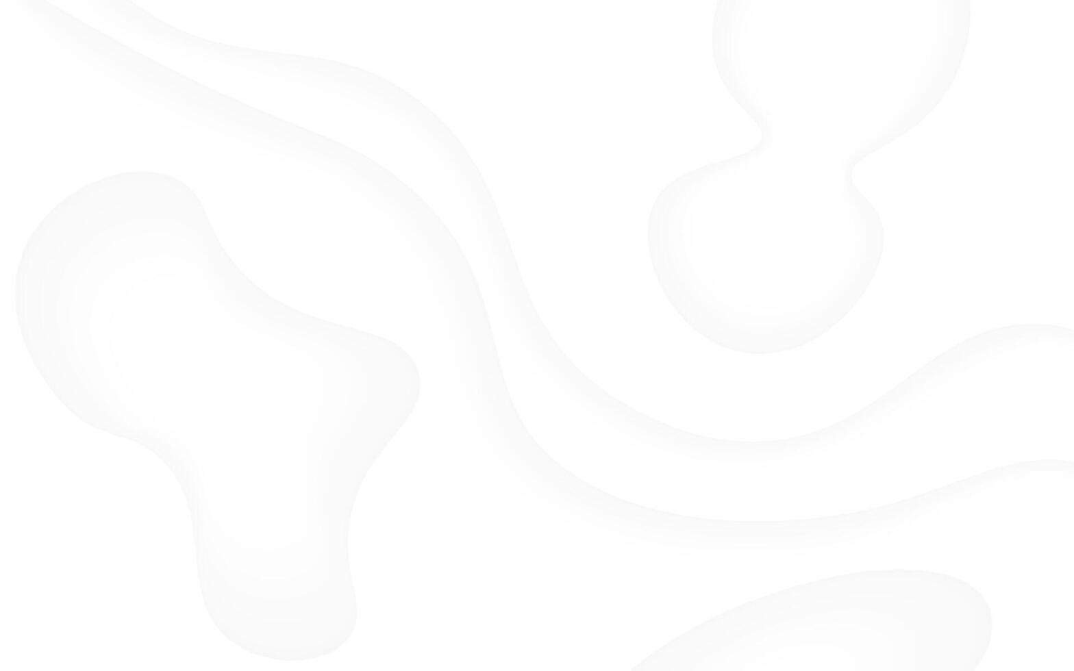 White Abstract Background with Smooth Curves vector