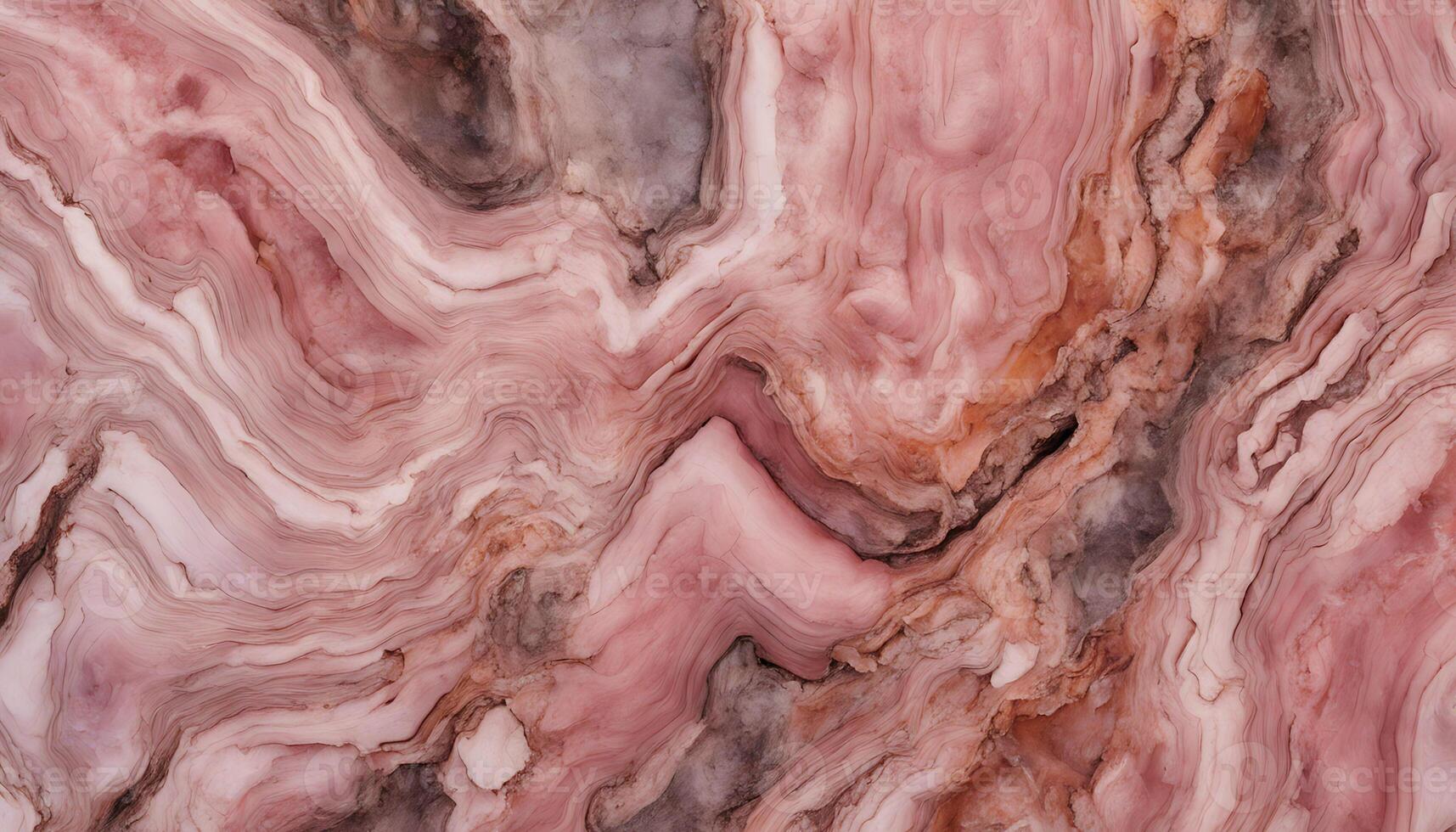 Close-up photo of a smooth, pink marble texture with delicate veins