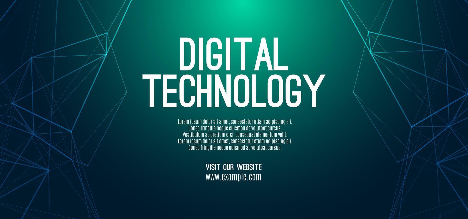 Digital technology speed connect blue green background, cyber nano information, abstract communication, innovation future tech data, internet network connection, Ai big data, line dot illustration vector