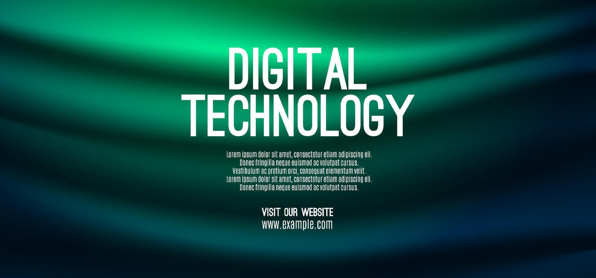Digital technology speed connect blue green background, cyber nano information, abstract communication, innovation future tech data, internet network connection, Ai big data, line dot illustration vector