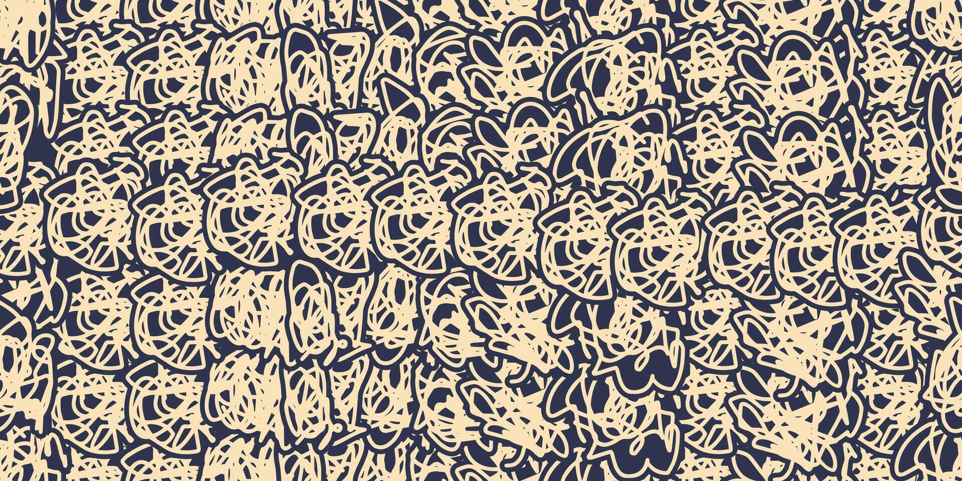 abstract background scribble, hand drawn of tangle scrawl sketch. illustration vector
