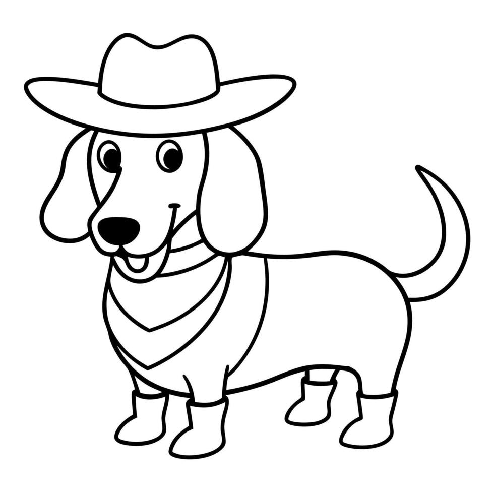 perro salchicha para colorear para niños 46965472 Vector en Vecteezy perro-salchicha-para-colorear-para-ni-os-46965472-vector-en-vecteezy
