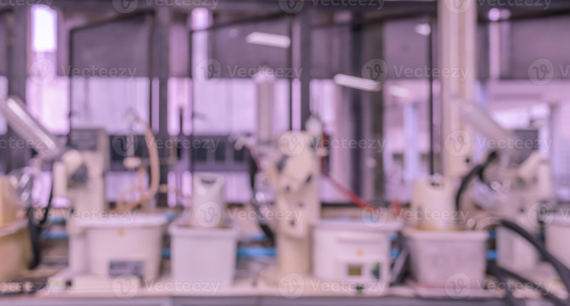 borroso resumen antecedentes de laboratorio equipo en química laboratorio foto