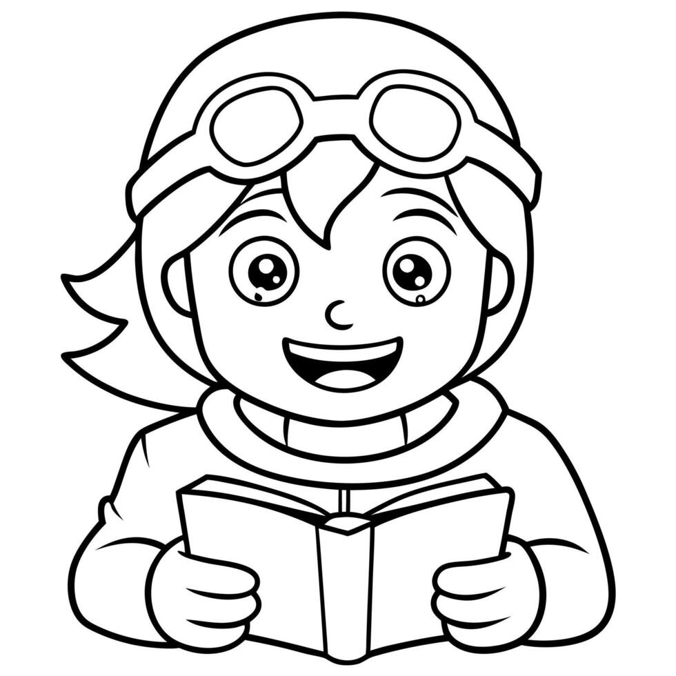 Gaming Coloring Pages For Kids Book vector