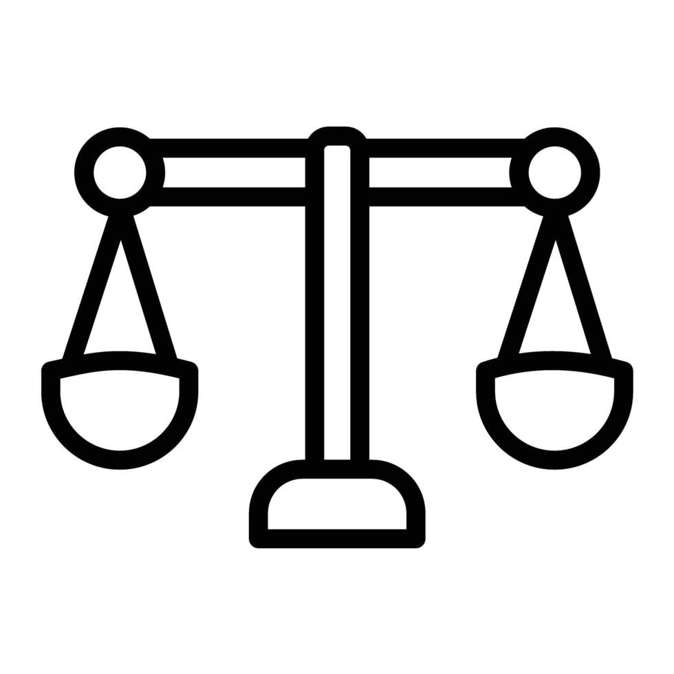 Equality Line Icon Design vector